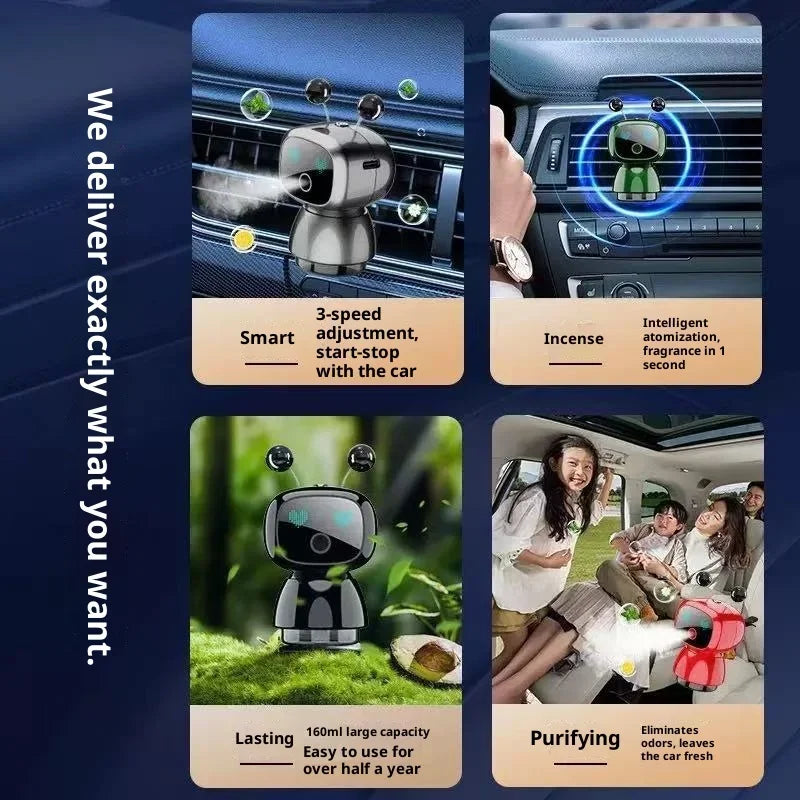 AI Robot Car Air Freshener