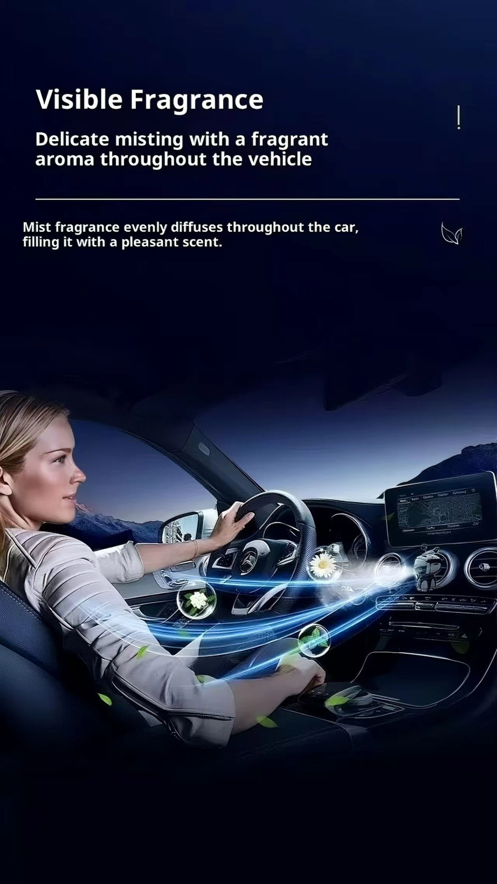 AI Robot Car Air Freshener