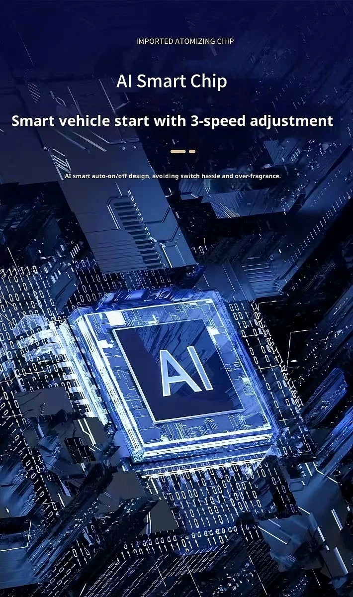 AI Robot Car Air Freshener