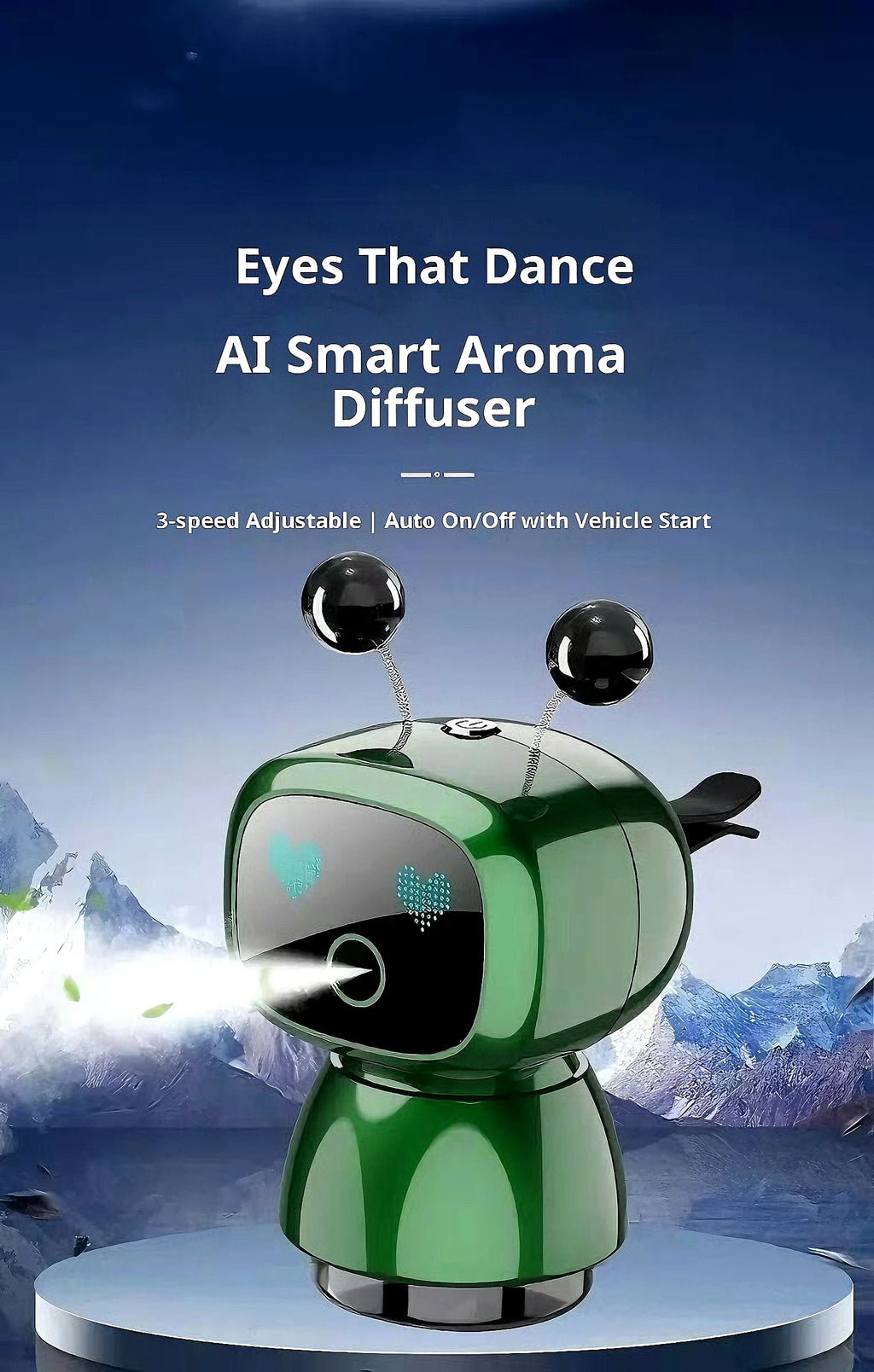 AI Robot Car Air Freshener