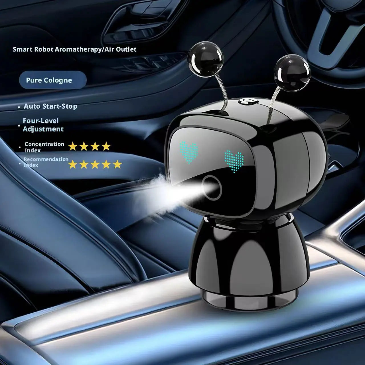 AI Robot Car Air Freshener