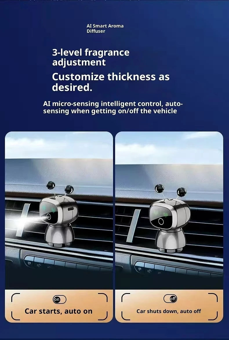 AI Robot Car Air Freshener