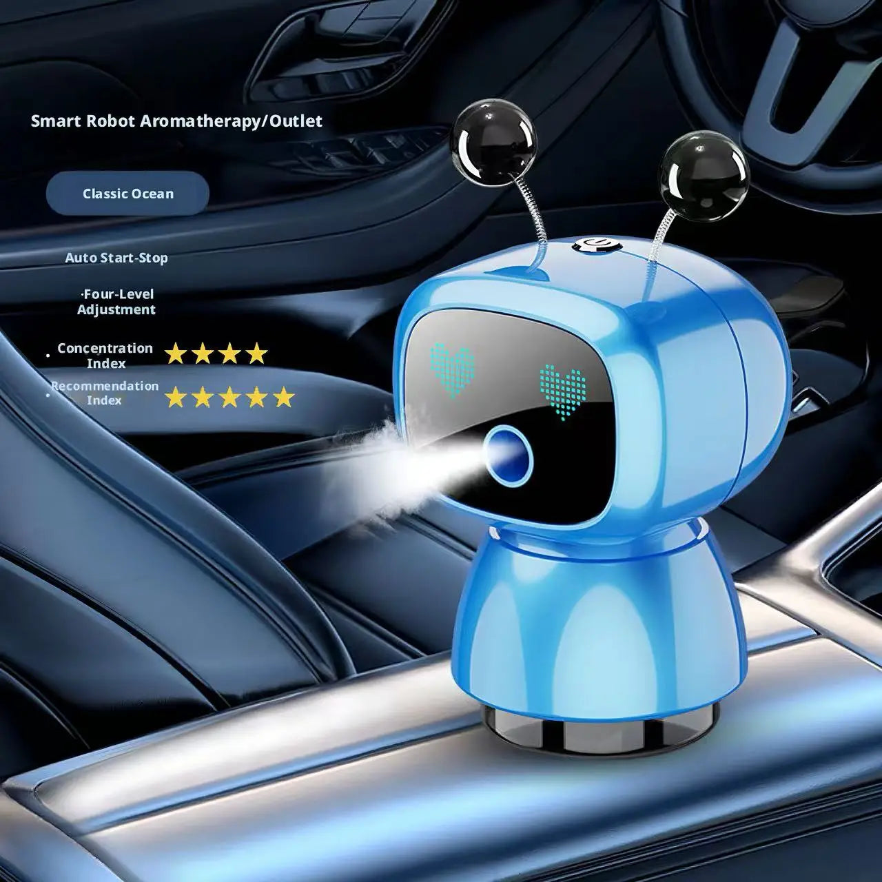 AI Robot Car Air Freshener