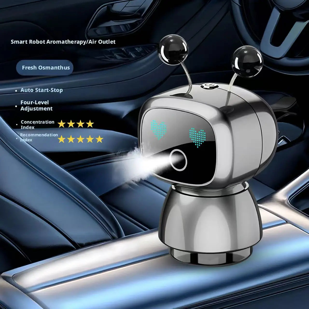 AI Robot Car Air Freshener